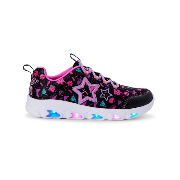 Athletic Works Girls Light Up Athletics Shoes | Big Kids Little Kids Sneaker New - Picture 2 of 6